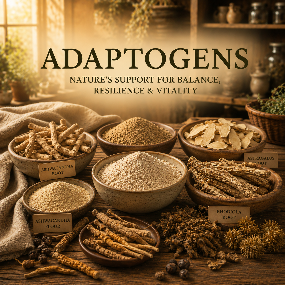 Adaptogens