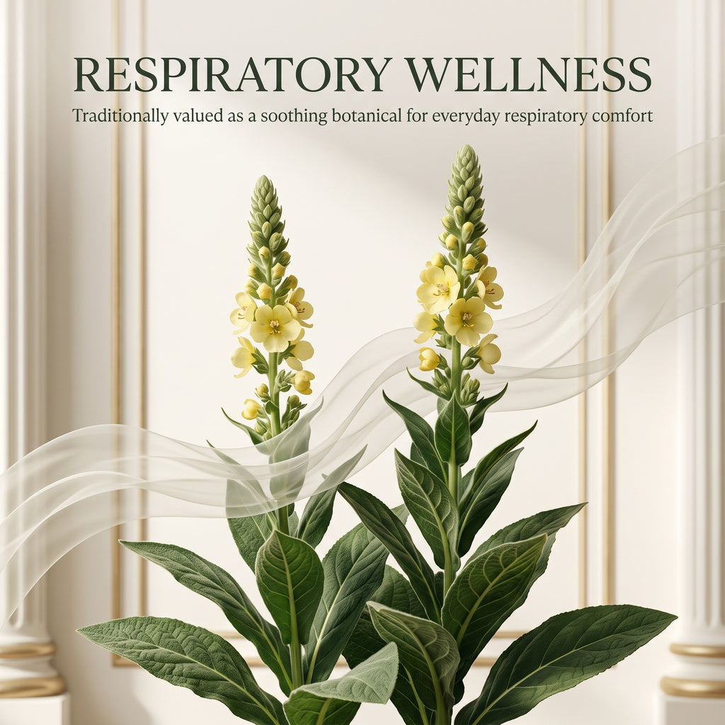 Mullein respiratory wellness