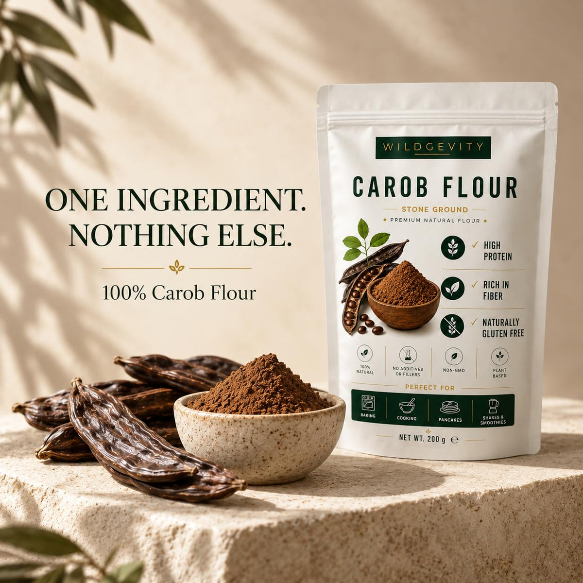 Carob Flour 200g