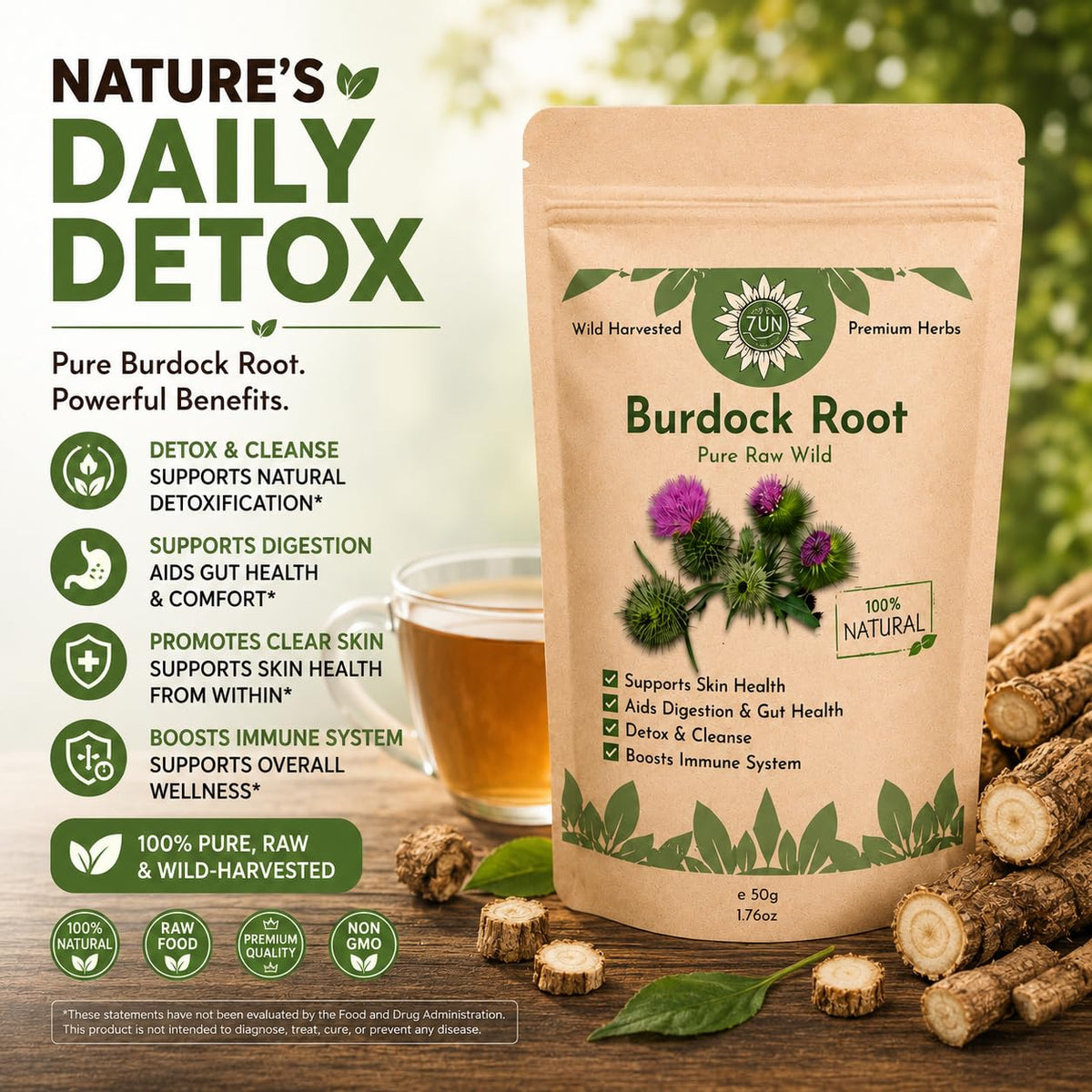 Burdock Root 100g
