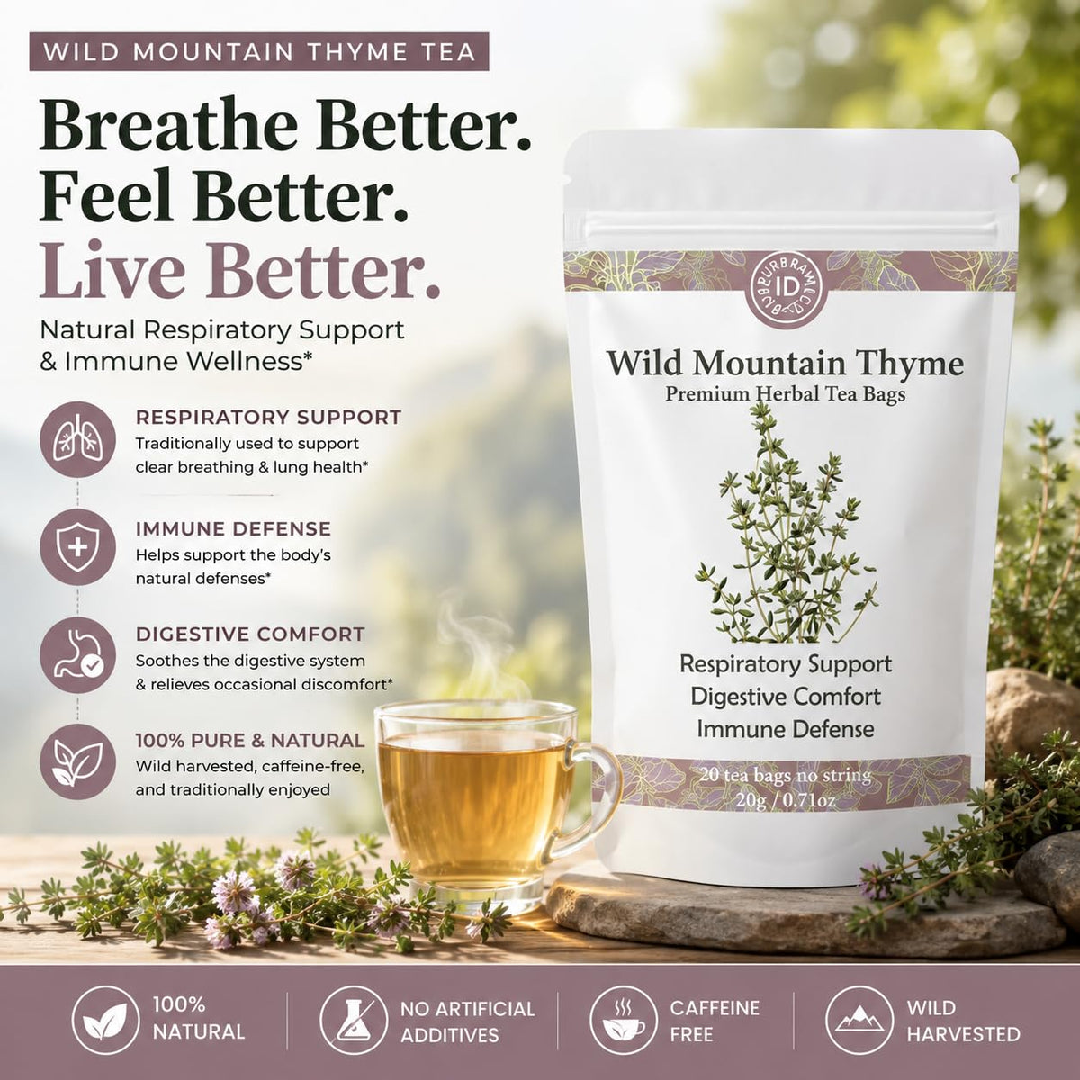 Thyme Tea 20 Bags