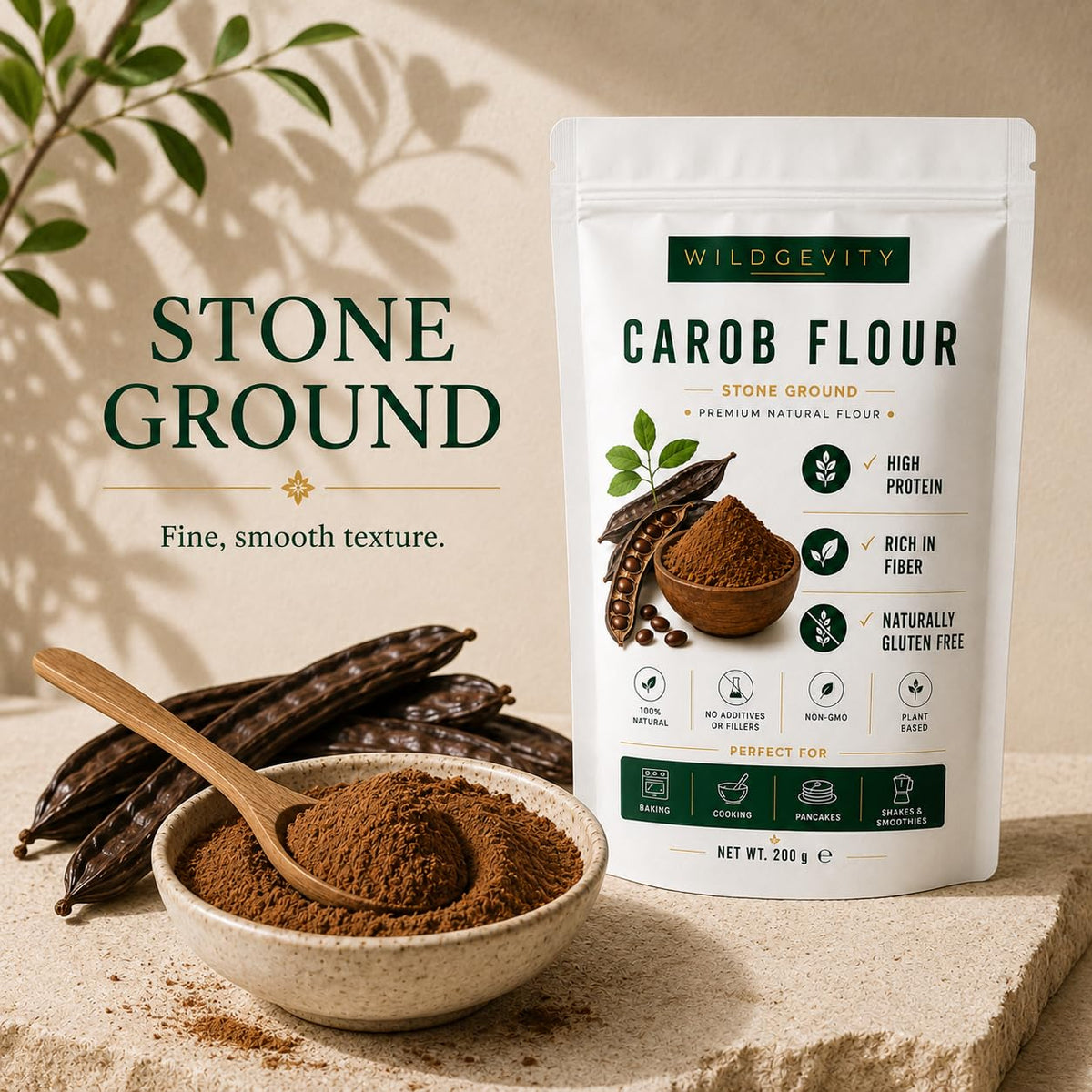 Carob Flour 200g