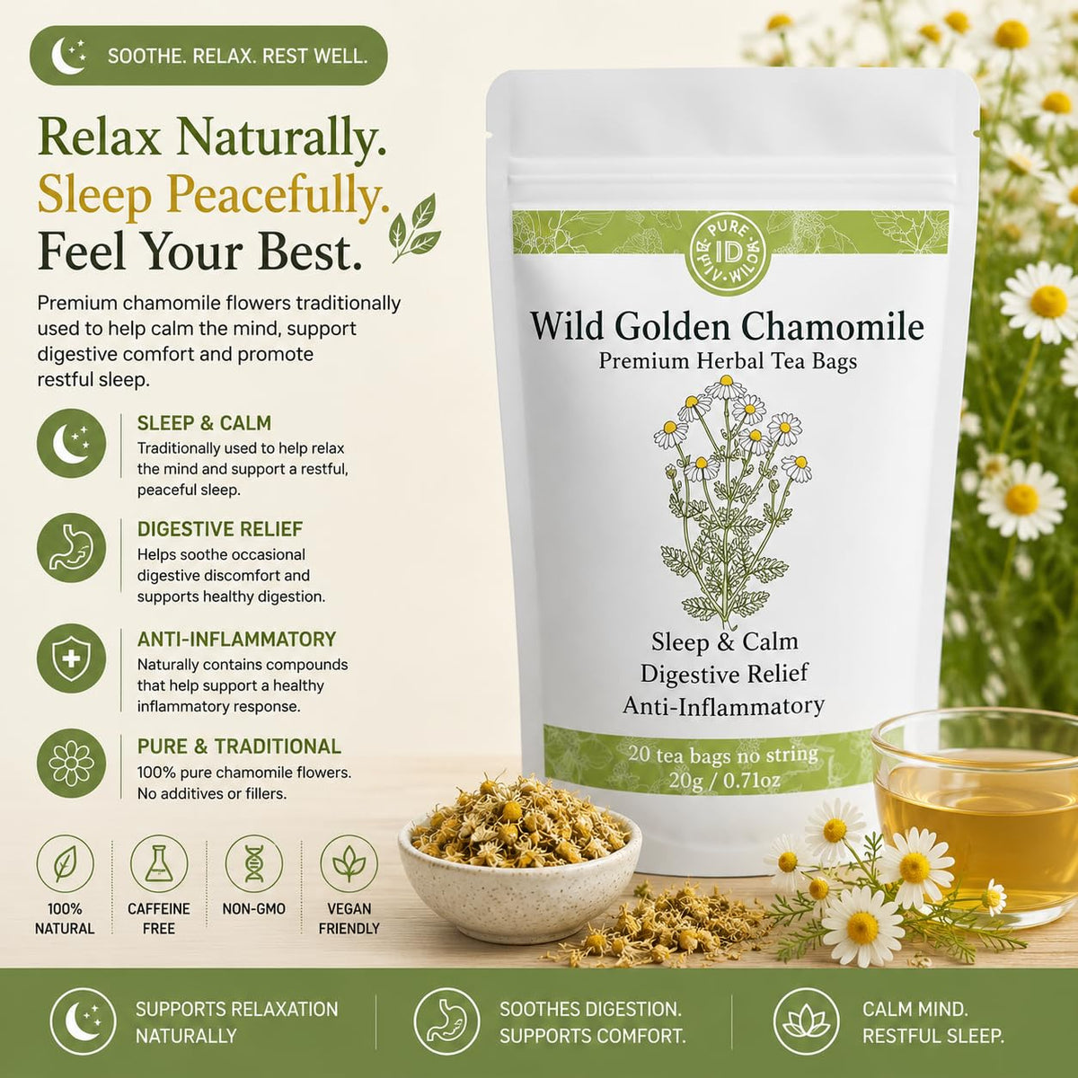 Chamomile Tea 20 Bags