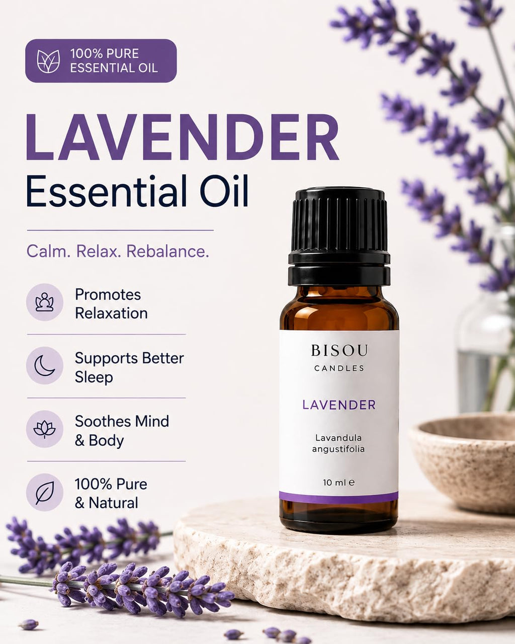 Lavender Essential Oil 10ml