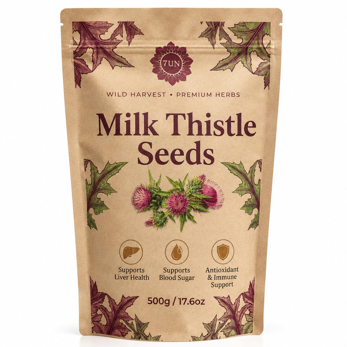 Milk Thistle Seeds 500g