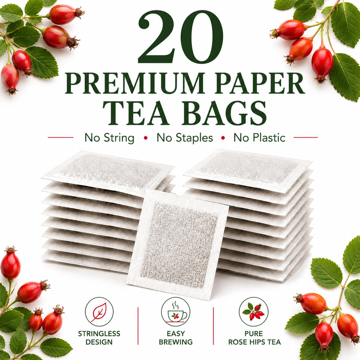 Rosehip Tea 20 Bags