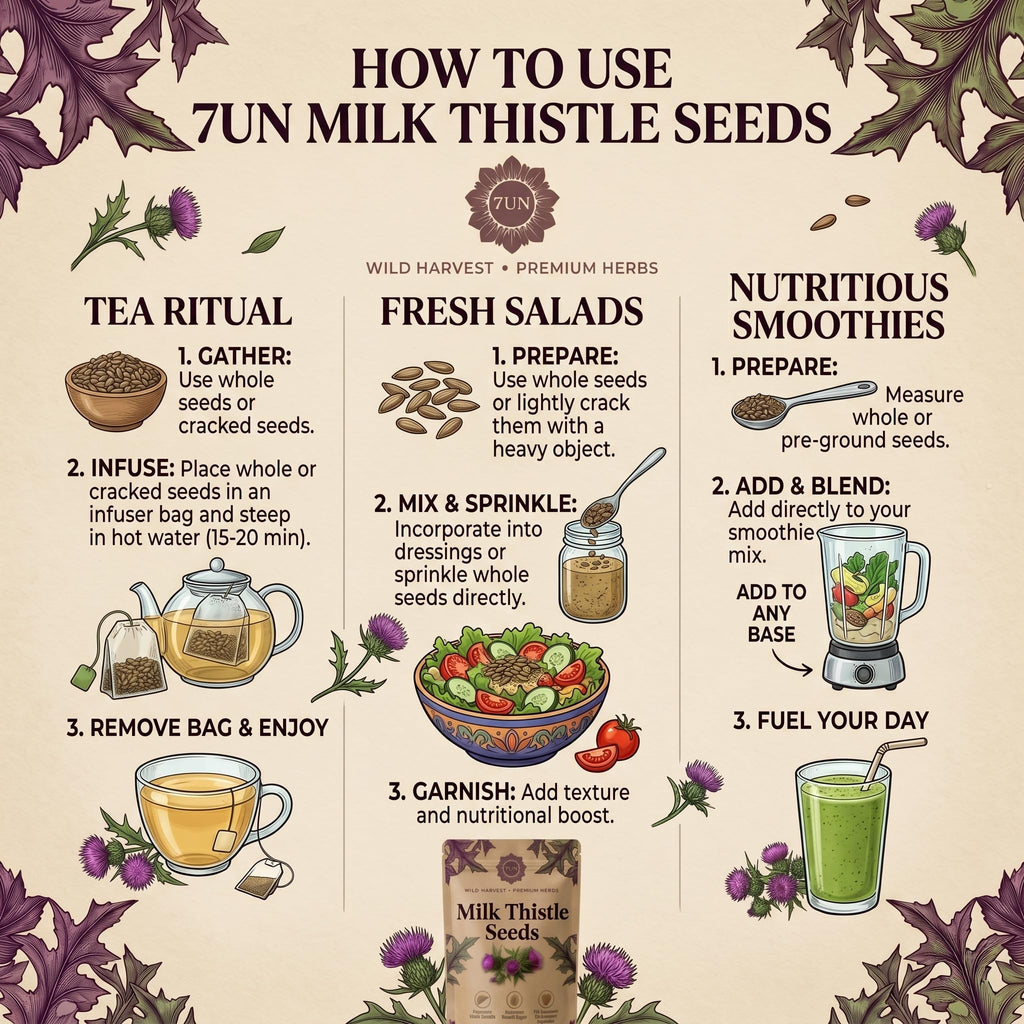 Milk Thistle Seeds 500g